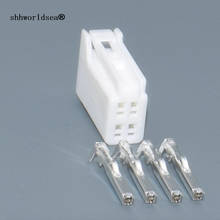 shhworldsea  4 Pin Automotive Rear View Cable Socket Auto Female Connector plug For Toyota Mazda 2024 - buy cheap