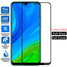 9d tempered glass screen protector for huawei p smart 2020 case cover on huawey hawawi psmart2020 protective phone coque bag 360 2024 - buy cheap