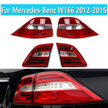 For Mercedes-Benz W166 taillight lamp for ML300 ML350 ML400 2012 2013 2014 2015 LED rear lamp led taillight Car Styling 2024 - buy cheap