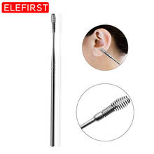 1-5pcs Long Stainless Steel Ear Clean Tool With Spring Head Portable Ear Pick Emergency Kits Accessories 2024 - buy cheap