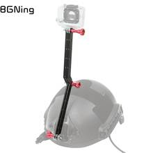 Удлинитель для селфи-палки в шлеме с ЧПУ, регулируемый кронштейн для Gopro 9, OSMO, Insta360 ONE R, аксессуары для экшн-камер 2024 - купить недорого