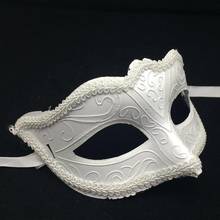 Популярная 1 шт. Маскарадная маска на Хэллоуин, Рождество, вечеринку, бал, маскарадное представление, полулицевая маска, маска принцессы Венеции 2024 - купить недорого