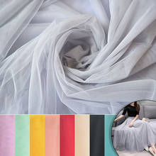 Tela de malla de tul suave para decoración de bodas, tejido de malla de encaje, manualidades DIY, falda, vestido, cortina, fiesta, 100x160cm 2024 - compra barato
