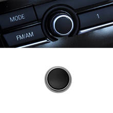 Capa botão do interruptor de volume de rádio automotivo, para bmw f10 f11 f18 f07 f01 f02 5/7 series f15 x5, acessórios automotivos 2024 - compre barato