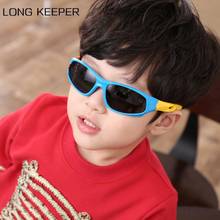 LongKeeper Kids Sunglasses Children Outdoor Sports Sun Glasses Boys Girls UV400 Protection Safety Eyewear Gafas Ciclismo 2024 - buy cheap