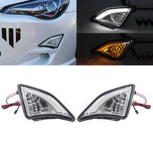Fits For Toyota GT86 2013- Scion FR-S 2013- White/Amber Front Led Corner Lights Kit 2-in-1 DRL Running Position/Turn Signal Lamp 2024 - buy cheap