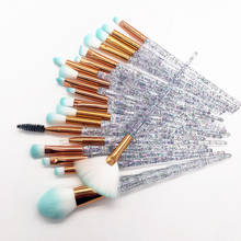 20pcs Diamond Makeup Brush Set Professional Cosmetics Brushes Foundation Blush Eyeshadow Contour Beauty Make Up Tool 2024 - buy cheap