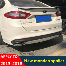For Mondeo New Spoiler 13-19 Car Trunk Rear Lip Fixed Wing ABS Material Ford Mondeo High Quality Color Spoiler Tail Accessories 2024 - buy cheap
