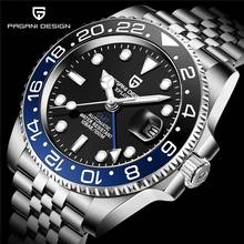 PAGANI DESIGN GMT Men's Mechanical Watches 100M Waterproof Brand Sapphire Glass Stainless Steel Business Men Watch reloj hombre 2024 - buy cheap