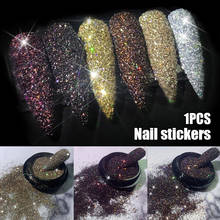 1 Box Nail Glitter Powder Shining Nail Flashing Powder Crystal Diamond Powder Nail Art Decoration Manicure Flakes Pigment 2024 - buy cheap