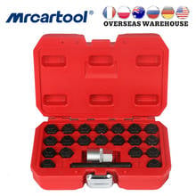 MR CARTOOL 22pcs Anti-Theft Screws Removal/Install Socket Sleeve Set Kit For BMW Wheel Lock Auto Tire Repair Garage Tools 2024 - buy cheap