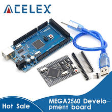 MEGA2560 MEGA 2560 R3 (ATmega2560-16AU CH340G) Pro mini MEGA2560 AVR USB board Development board MEGA2560 with Cable for arduino 2024 - buy cheap
