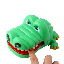 1 шт. игрушки для укуса пальцев кроодил Рот стоматолог укус пальца игра "Забавные игрушки" Детская забавная хитрая игрушка для родителей и детей Интерактивные игрушки 2024 - купить недорого