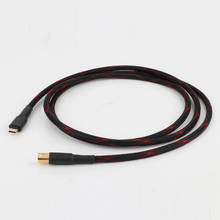 Preffair-Cable USB tipo C X40RE, Cable de datos de Audio HiFi, USB B a C, para DAC, tableta móvil 2024 - compra barato