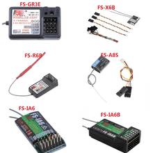FlySky-receptor FS-R6B para Control remoto, 2,4 GHz, 6 canales, AFHDS, FS, R6B, para i6, i10, CT6B, T6 2024 - compra barato