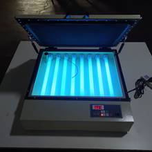 Ультрафиолетовая УФ литографическая машина для затвердевания экспозиции 160 Вт вакуумная рамка шелкография машина для экспозиции 2024 - купить недорого