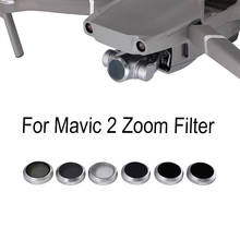 Filtros para drone, para dji mavic 2 zoom uv nd4 nd8 nd16 nd32 gimbal, lente da câmera, filtros de peças, acessórios 2024 - compre barato