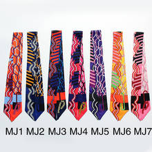 Роскошный шелковый шарф 5*100 см, 7 цветов, повязка на голову для хиджаба, маленькие шейные шарфы, сумка с ручками, ленты, шали и повязки, бандана, Прямая поставка 2024 - купить недорого