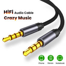 Jack 3.5 Audio Extension Cable 3.5mm Male To Male Cable Gold-plated Stereo Car Aux Audio Line For Headphone Car Computer Speaker 2024 - buy cheap