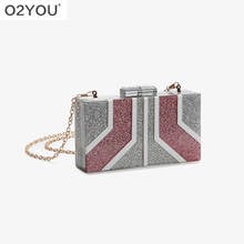 Geometry Shape two colors acrylic shoulder messenger women brand wallet girl lady party evening travel obag box clutches handbag 2024 - buy cheap