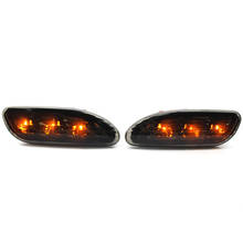 Luces de estacionamiento de señal de coche, luz ámbar de parachoques delantero para Mercedes Benz clase C W203 C180 C 200 2001 2002 2003 2004 2005 2006 2007 2024 - compra barato