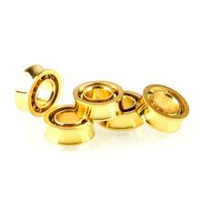 6pcs R188KK UR188 Gold Plated Bearing For Fidget Spinner Yoyos Fan Y4UD 2024 - buy cheap