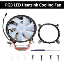 For Intel LGA 1150 1151 1155 1156 775 For AMD AM3 AM2 RGB LED CPU Cooler Fan 4 Heatpipe CPU Cooler Cooling Fan Heatsink 2024 - buy cheap