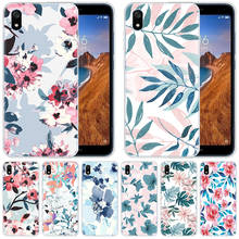 luxury Soft Silicone Case Rose Floral pastel leaves for Xiaomi Redmi K20 Pro 7 7A 6 6A 4X 5 Plus S2 GO Note 8 7 6 5 Pro 4 2024 - buy cheap