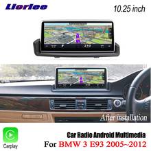 Liorlee For BMW 3 Series E93 2005-2012 Car Android GPS Navigation Multimedia Player Stereo Radio Audio HD Screen Display TV 2024 - buy cheap