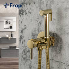 FRAP Bidet Faucets Brass Bathroom Ass Shower Sprayer Toilet Bidet Mixer Bidet Hygienic Shower Hot and Cold Anal Cleaner Faucet 2024 - buy cheap