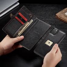 For iPhone 11 Pro XS Max XR X XS Max Case Leather Magnetic Wallet Cases For iPhone 11Pro Max Coque SE 2020 7 6 8 6s Plus Cover 2024 - buy cheap