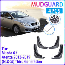 Car Mud Flaps for Mazda 6 Atenza GL GJ 2013~2019 2014 2015 2016 2017 2018 Mudguard Splash Guard Fender Mudflaps Auto Accessories 2024 - buy cheap