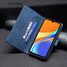 Pattern Cases For Xiaomi estojo Redmi 9 Black RFID Blocking Phone Case Telefon Aksesuar Xiaomi Redmi armor 9C 10 K40 Pro K30S 9A 2024 - buy cheap