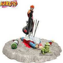 Figura de acción coleccionable de Naruto Jiraiya Pain, estatua de PVC de Naruto Shippuden, Pain Kill Jiraiya Dead Diorama, Juguetes 2024 - compra barato