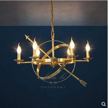 Post-modern all-copper light luxury chandelier atmosphere living room lights simple led restaurant chandelier clothing store per 2024 - buy cheap