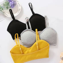 Sujetadores sexys para mujer, lencería de realce, Bralette Invisible con relleno, Top envolvente, corpiño, ropa interior femenina 2024 - compra barato