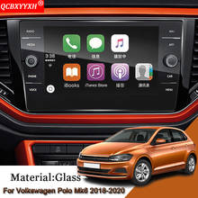 Pantalla de cristal para salpicadero de coche, Control de clima para Volkswagen Polo MK6 Virtus Sedan 2018-2020 2024 - compra barato