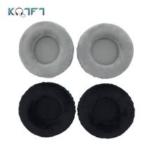 KQTFT 1 Pair of Velvet Replacement Ear Pads for Jabra Evolve 75 Headset EarPads Earmuff Cover Cushion Cups 2024 - buy cheap