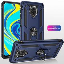 Luxury Armor Magnet Metal Ring Case For Xiaomi Redmi Note 9 9S Pro Max Silicone Shockproof Cover For Redmi Note 8 7 Pro 8T Case 2024 - buy cheap