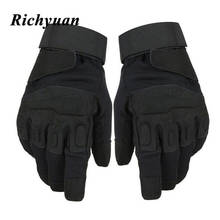 New Men's Tactical Gloves Military Army Police Paintball Mittens Outdoor Sport Combat Full Winter Gloves Women Fullfinger Gloves 2024 - buy cheap