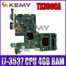 TX300CA motherboard TX300CA I7-3537 CPU 4GB RAM Mainboard REV 2.1 For ASUS TX300C TX300CA Laptop motherboard 100% Tested 2024 - buy cheap
