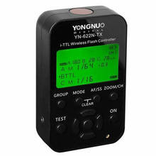 Yongnuo YN622N TX YN-622N-TX 622 N-TX wireless LCD screen flash TTL controller for Nikon D5500 D5300 D90 D7000 D7300 D3 camera 2024 - buy cheap