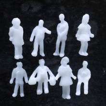 100pcs 1/200 Model People Mixed White Passengers Figures Scale For Architecture Landscape Train Building Layout Diorama 2024 - buy cheap