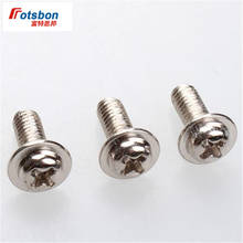 M3/M3.5 Cross Recessed Pan Head Screws With Collar Phillips Pad Screw Visse Phillip Plaine Puntas Vis Tornillos Vida Viti DIN967 2024 - buy cheap