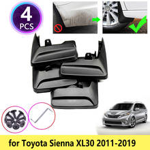 Guardabarros para Toyota Sienna XL30, 2011, 2012, 2013, 2014, 2015, 2016, 2017, 2018, accesorios 2024 - compra barato