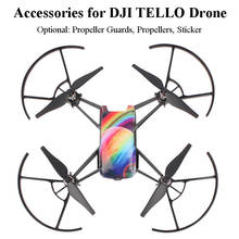 Пропеллеры защитные пропеллеры для DJI TELLO наклейки для дрона для DJI TELLO 2024 - купить недорого