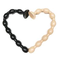 Extra Long Anal Chain with 8 Balls Anal Plug with Anal Beads for Men and Women Black Brown 2024 - buy cheap