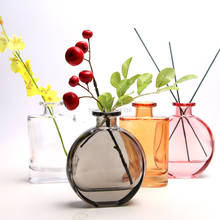 Mini vaso de vidro para decoração, vaso de doces colorido para mesa e sala de jantar, de alta qualidade, transparente 2024 - compre barato