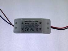 50pcs/lot 5~15W Dimmable LED Power Driver Input 110V / 220V Output DC15V~54V 300MA 2024 - buy cheap