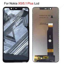 Original 5.8"For Nokia 5.1 Plus LCD Display Touch Screen Digitizer Full Assembly Replacement Parts For Nokia X5 LCD Display 2024 - buy cheap